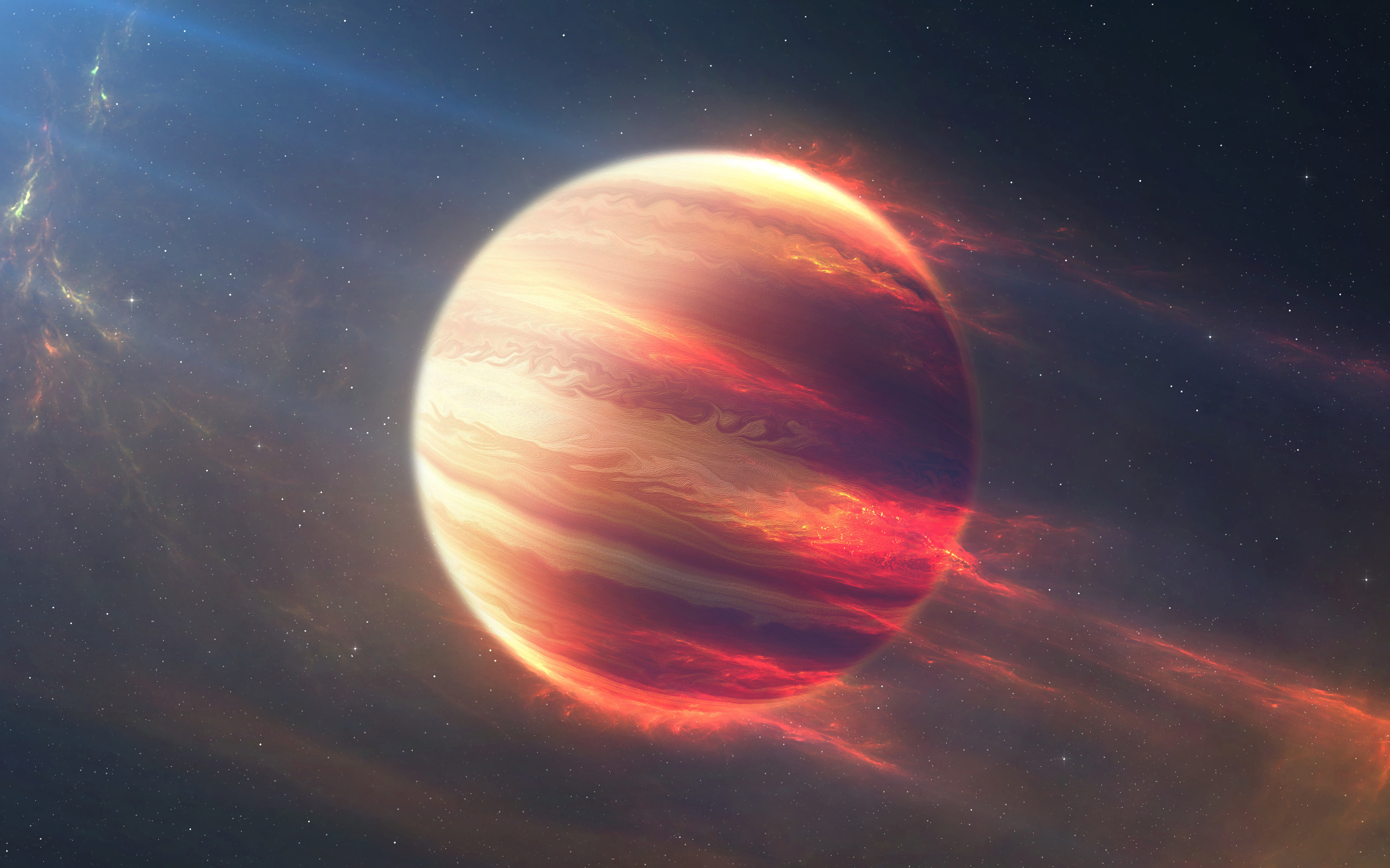 Space Fire Planet 4K788906983